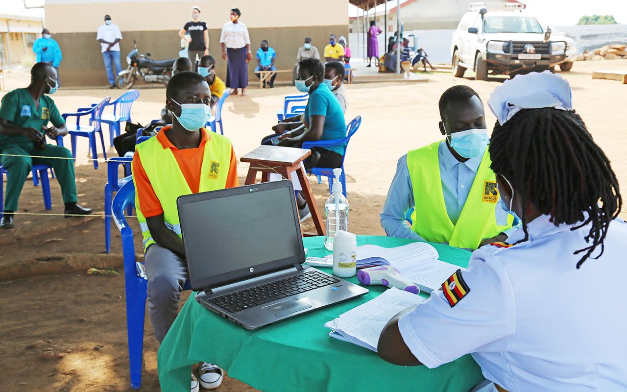 Johnson Macore and Alinda Lumarri